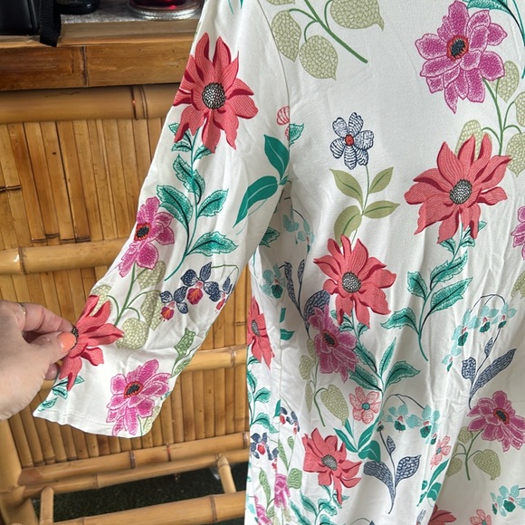 J,Jill floral dress - Picture 4 of 7